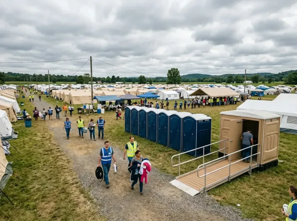 disaster-relief-camp-restrooms-010 — frequently asked questions, Dumpster & Portable Bathrooms Rental in Warrensburg, MO